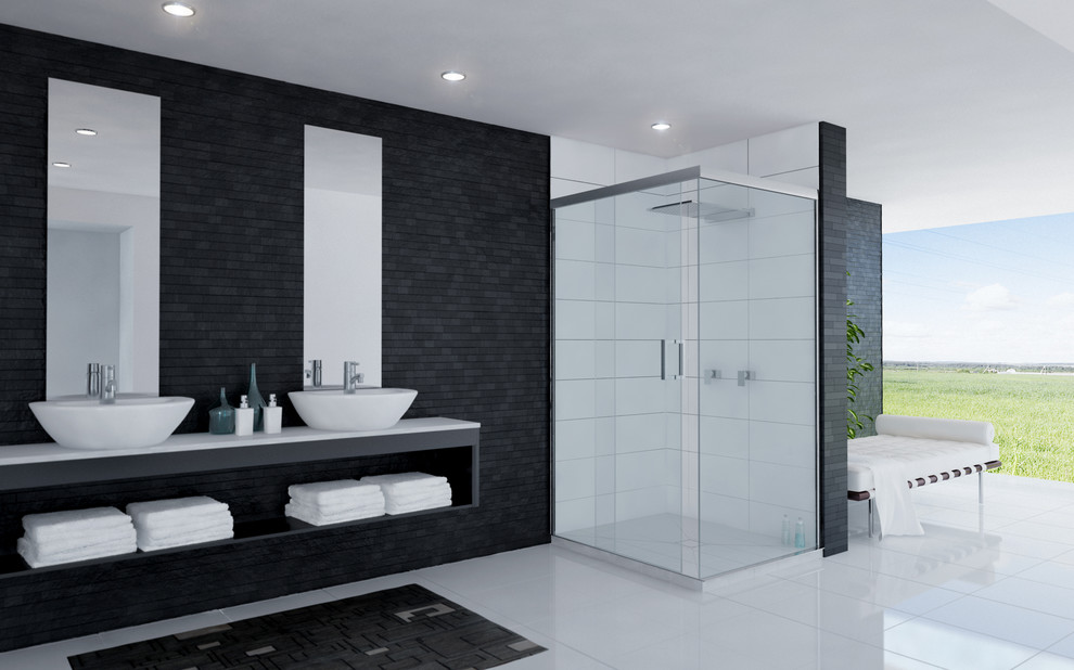 Ava Showers Modern Bathroom Auckland by Crest Showers Houzz