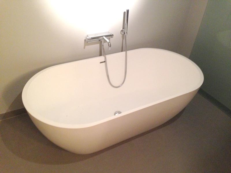 Badeloft Freestanding Bathtub 'BW02L' UPC Certified StoneResin Matte