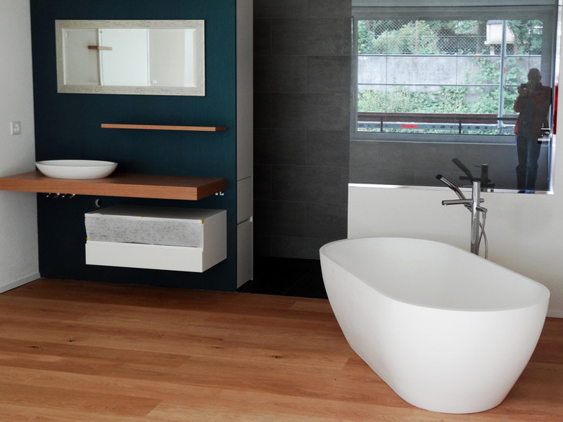 Badeloft Freestanding Bathtub 'BW02XL' UPC Certified StoneResin Matte