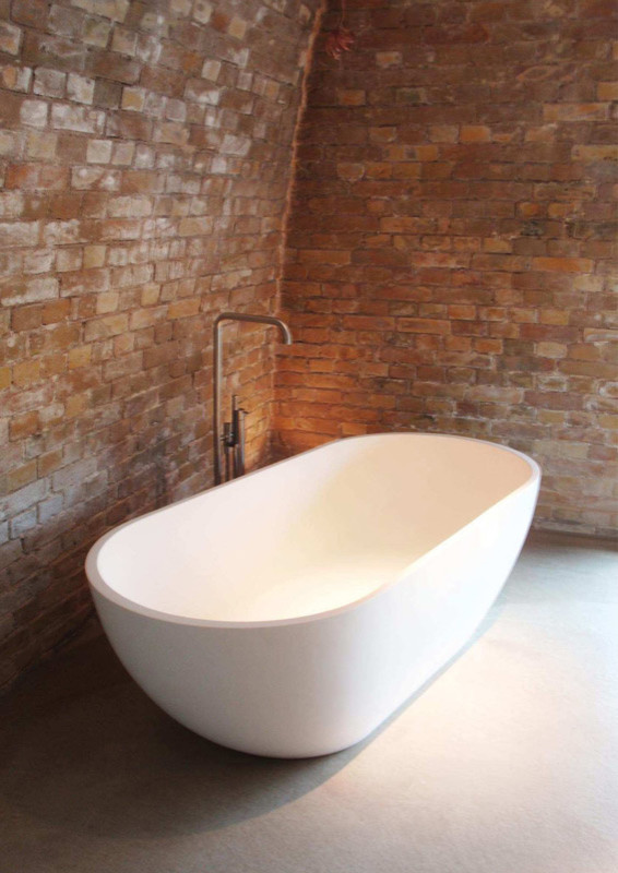 Badeloft Freestanding Bathtub 'BW02XL' UPC Certified StoneResin Matte
