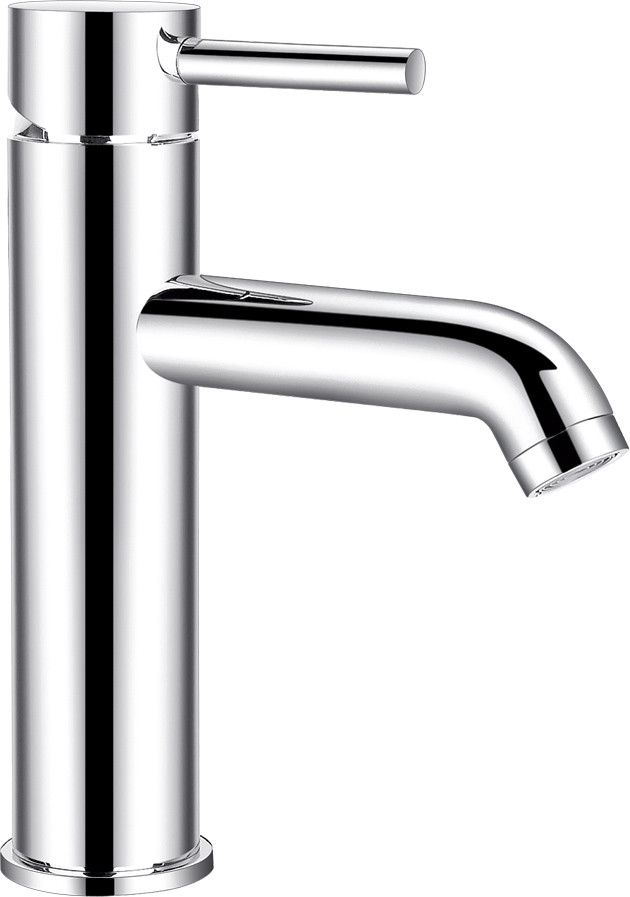 Badeloft Freestanding Tub Filler 'WAT01L' Chromed Brass Modern
