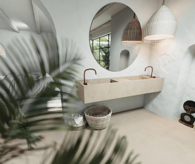Bali Villa Project with Piet Boon by COCOON bathroom collection - Tropical  - Bathroom - Other - by byCOCOON | Houzz