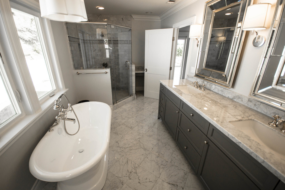 Ballina Canyon Contemporary Bathroom Los Angeles by Pillar