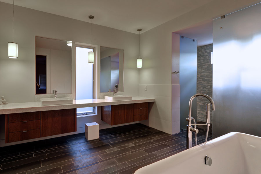 Banks Contemporary Bathroom Houston by StudioMET Architects Houzz