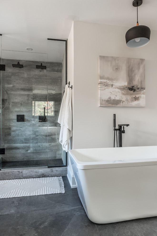 Barbados Project Transitional Bathroom Toronto by TM3The Reno