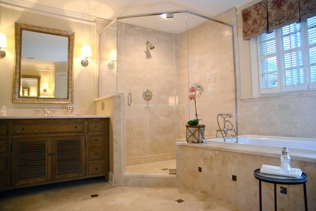 Bath Remodel 20k 50k Traditional, Can You Remodel A Bathroom For 20000