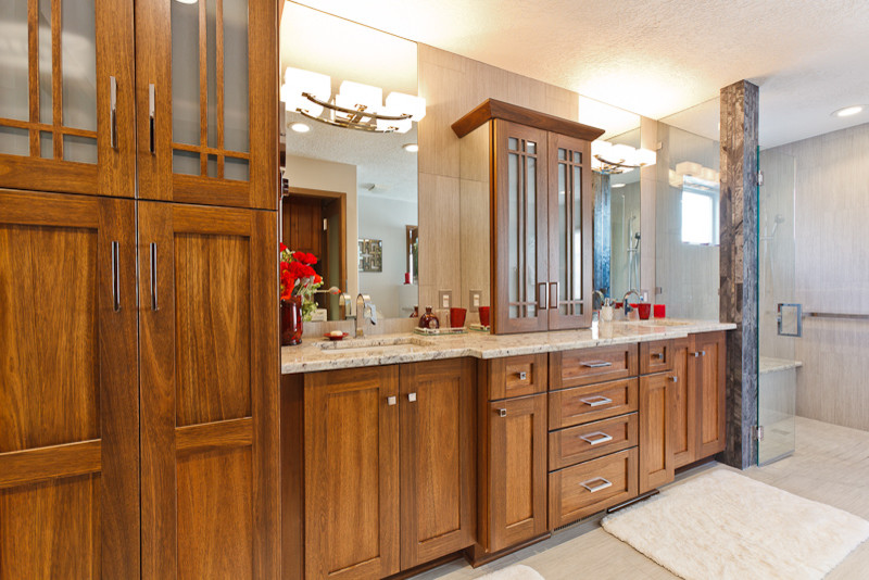 Bath Remodel Modern Bathroom Albuquerque Houzz