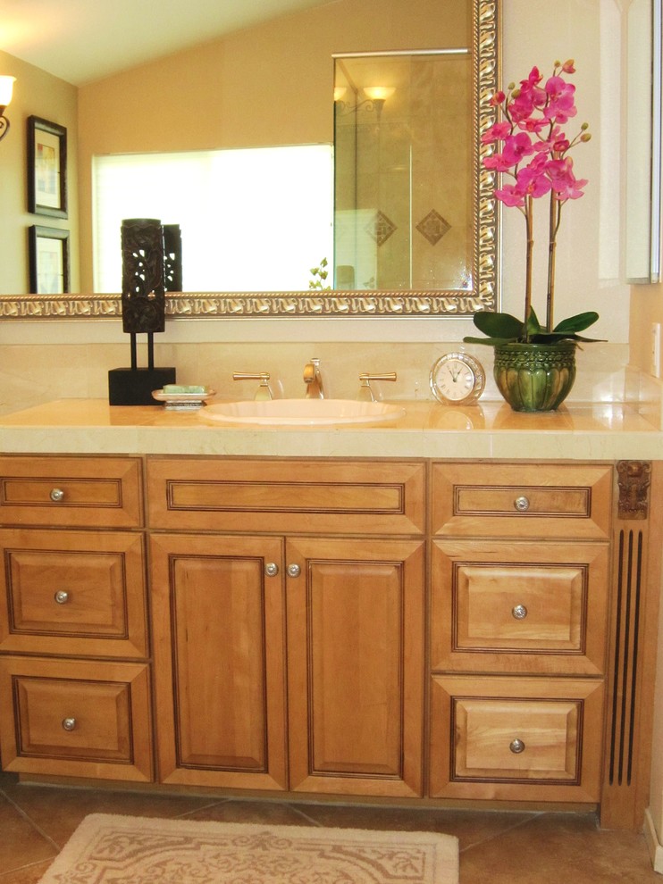 Bath Rooms Traditional Bathroom San Diego by Robbie Interiors