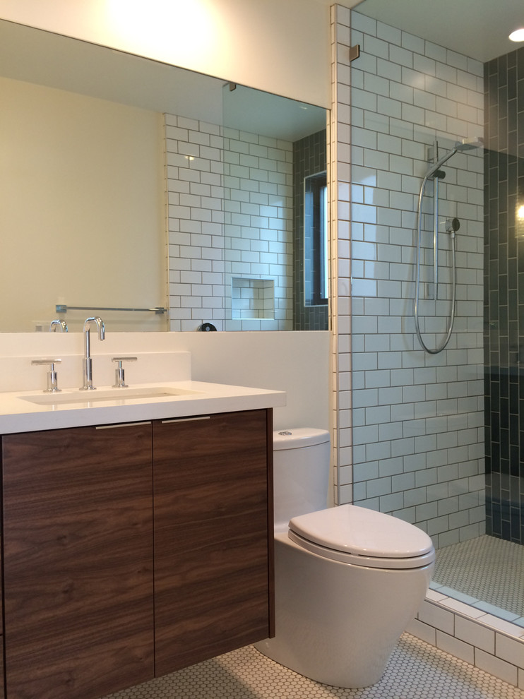 Bath With Walnut Vanity Recessed Mirror Subway Tile And Heath Ceramics Blue T Midcentury Bathroom San Go By Nau Builders Inc - Mirror Subway Tile Bathroom Bath With Walnut Vanity Recessed Mirror Subway Tile And Heath Ceramics Blue T Midcentury Bathroom San Go By Nau Builders Inc - Mirror Subway Tile Bathroom