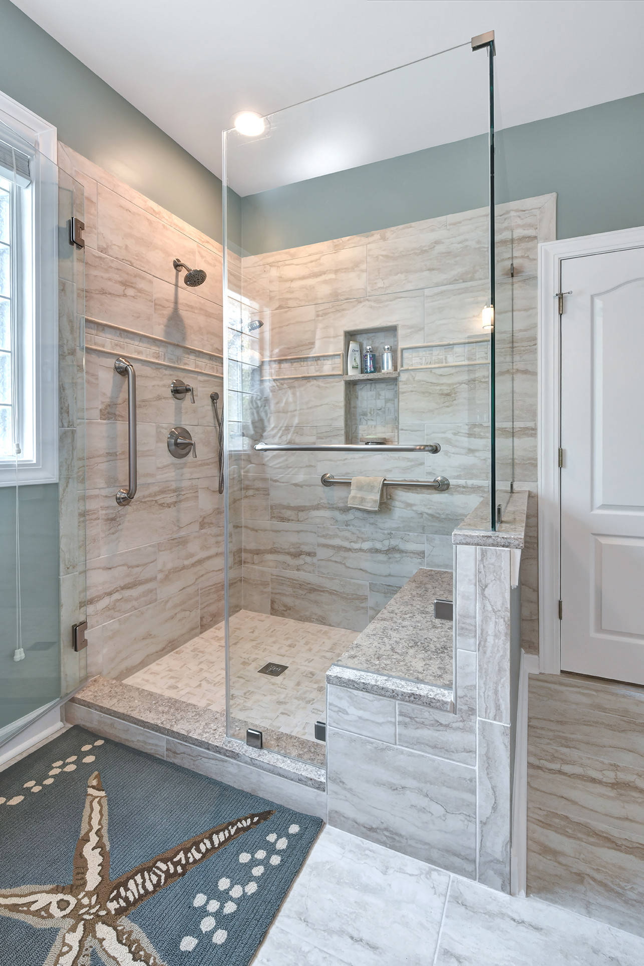 coastal themed bathroom