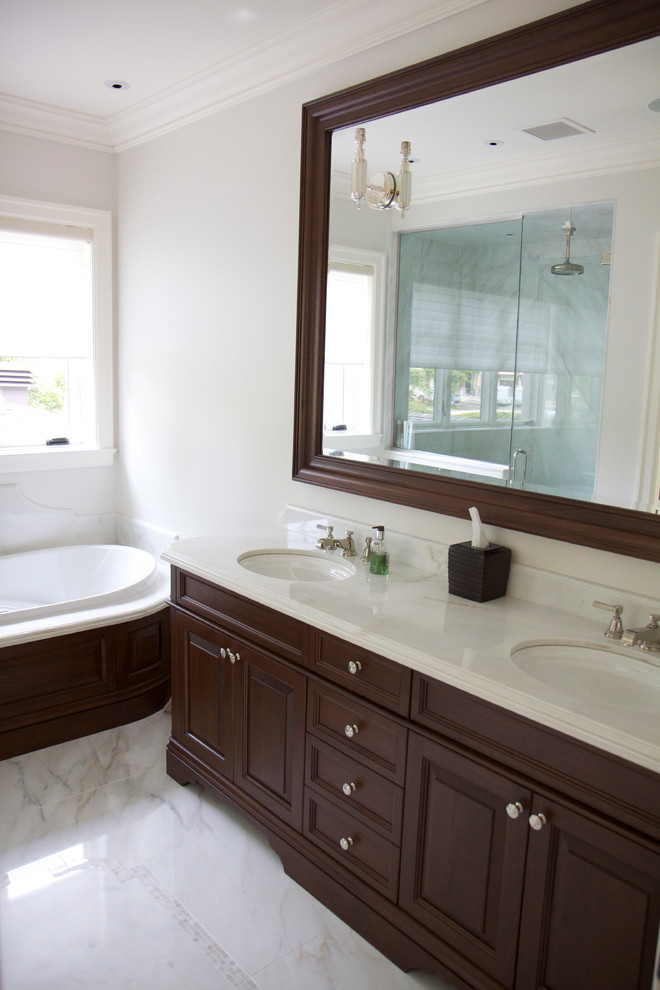 Bathroom Traditional Bathroom Montreal by Boiseries