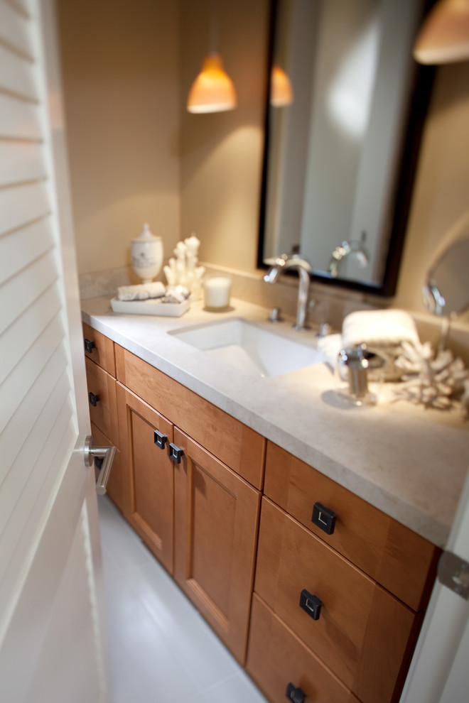 Bathroom Cabinets - Beach Style - Bathroom - New York - by Hearth ...