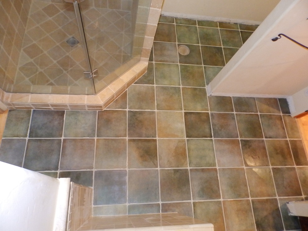 Bathroom Floor Replacement Rustic Bathroom Los Angeles by Tile