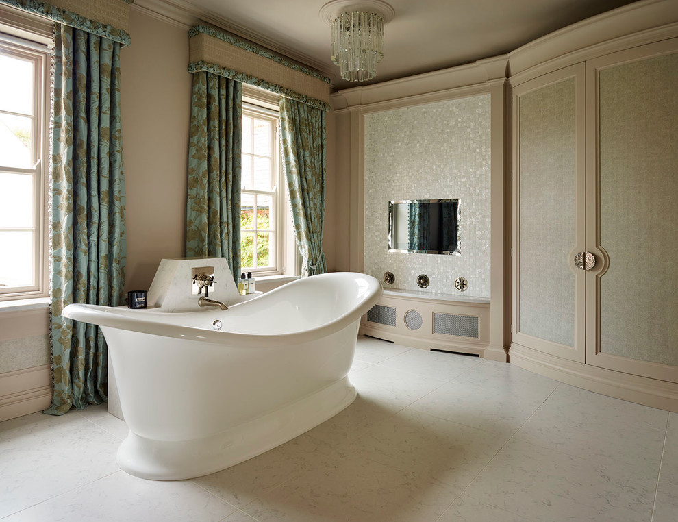 Стильный дизайн: ванная комната в викторианском стиле - последний тренд