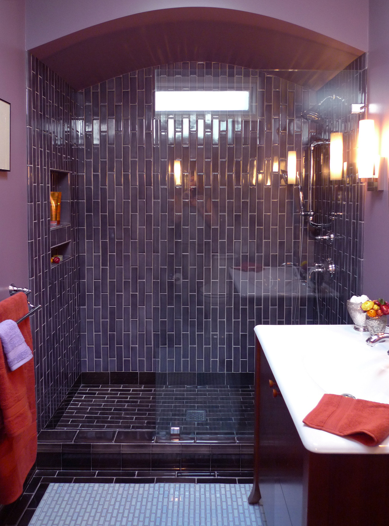 75 Beautiful Purple Bathroom Pictures Ideas December 2020 Houzz