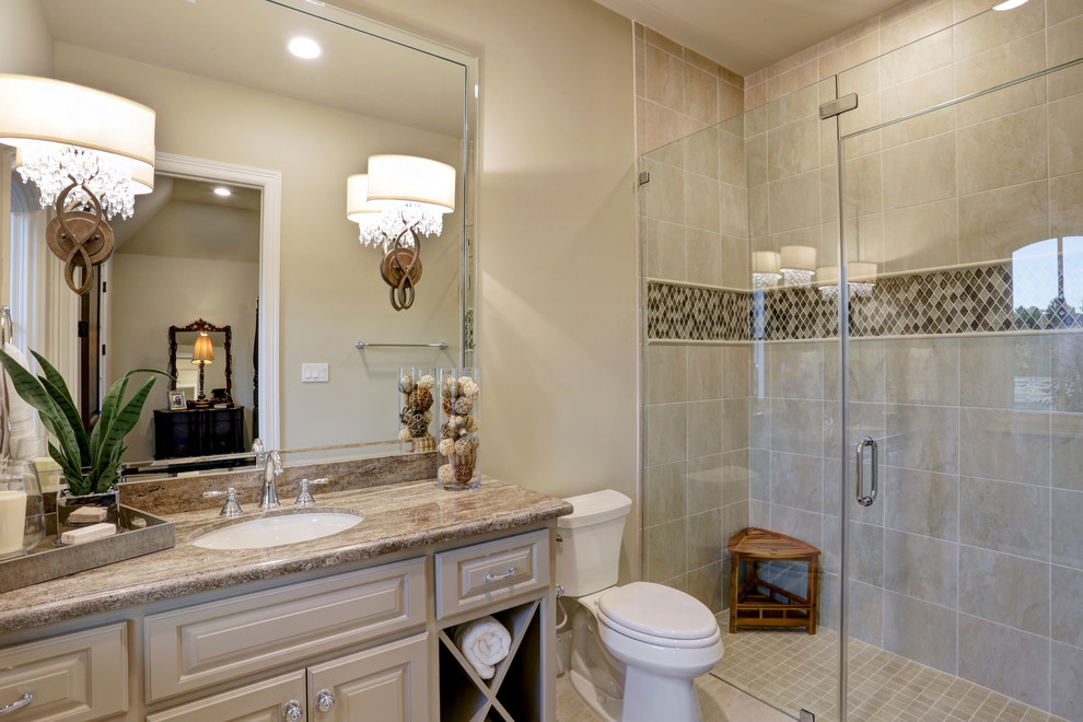 Bathroom Transitional Bathroom Houston by Houston Home Staging