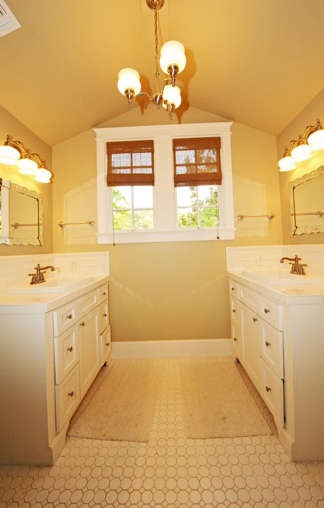 bathroom Craftsman Bathroom Austin by JOHN DANCEY Custom