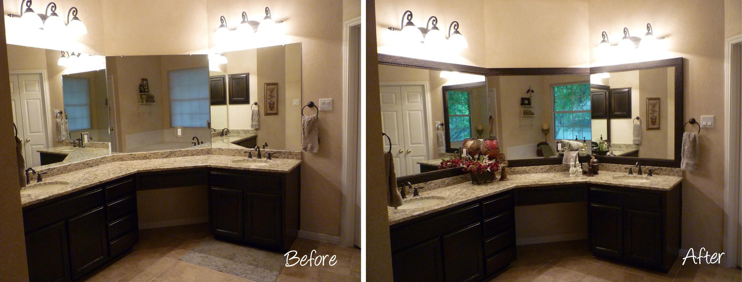 Framed Bathroom Mirror Ideas Houzz