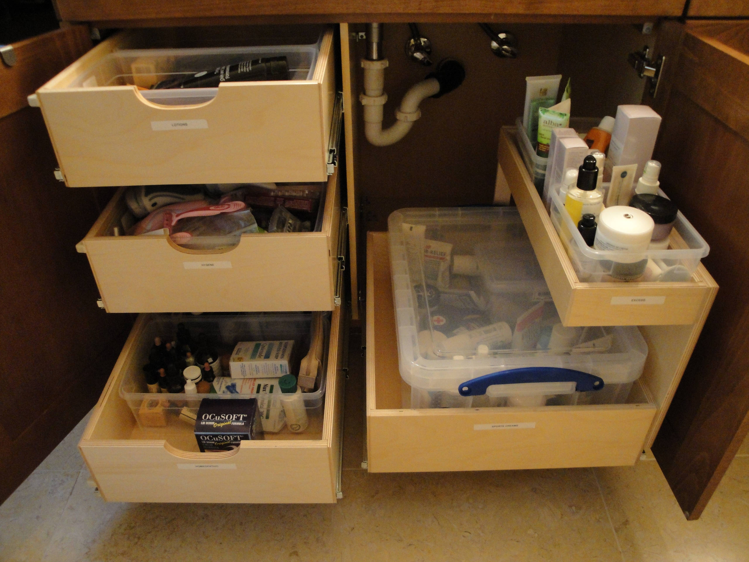 Pull Out Cabinet Bathroom Ideas Houzz