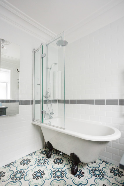 Bathroom Refit, Edwardian House, Christchurch - American Traditional ...