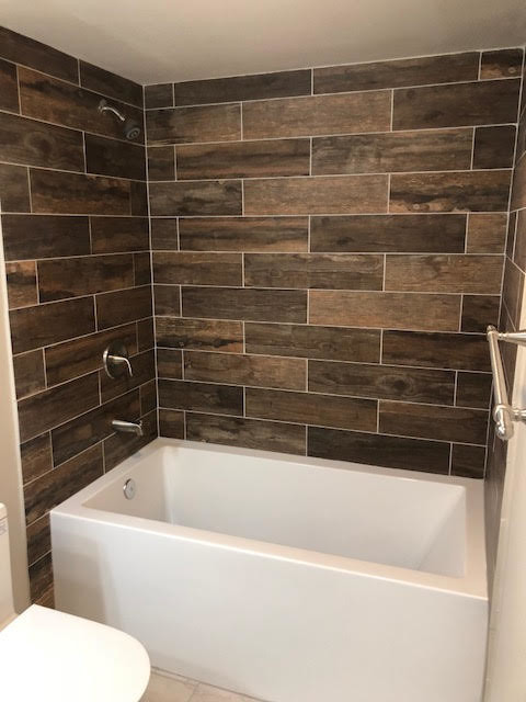 Bathroom Remodel- Allen, TX - Contemporary - Bathroom ...