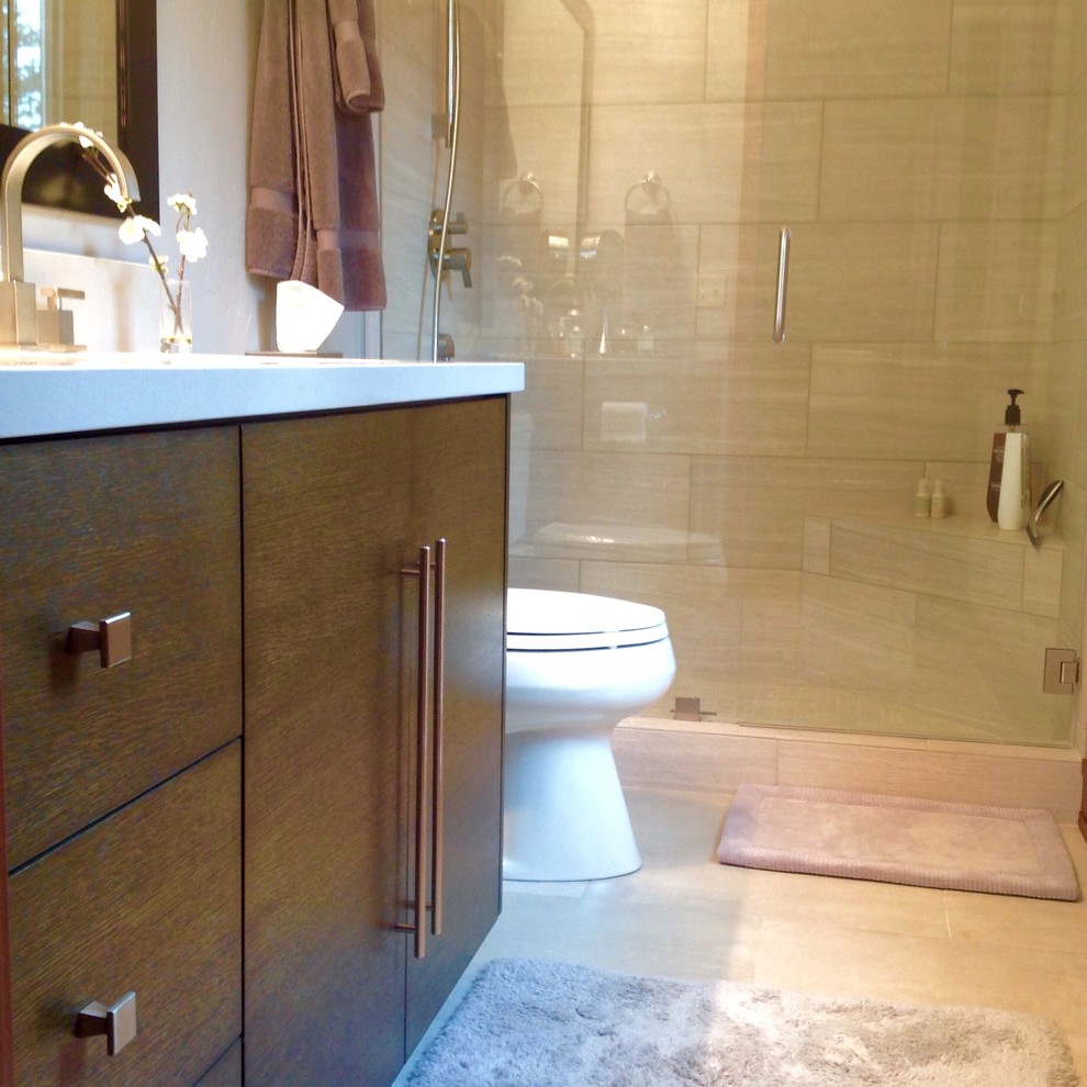 Inspiration for a contemporary bathroom in Salt Lake City.