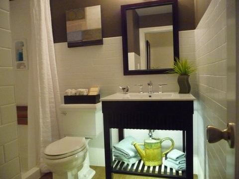 Bathroom - eclectic bathroom idea in DC Metro