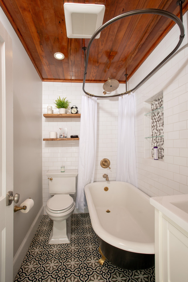 Idee per una stanza da bagno padronale minimalista di medie dimensioni