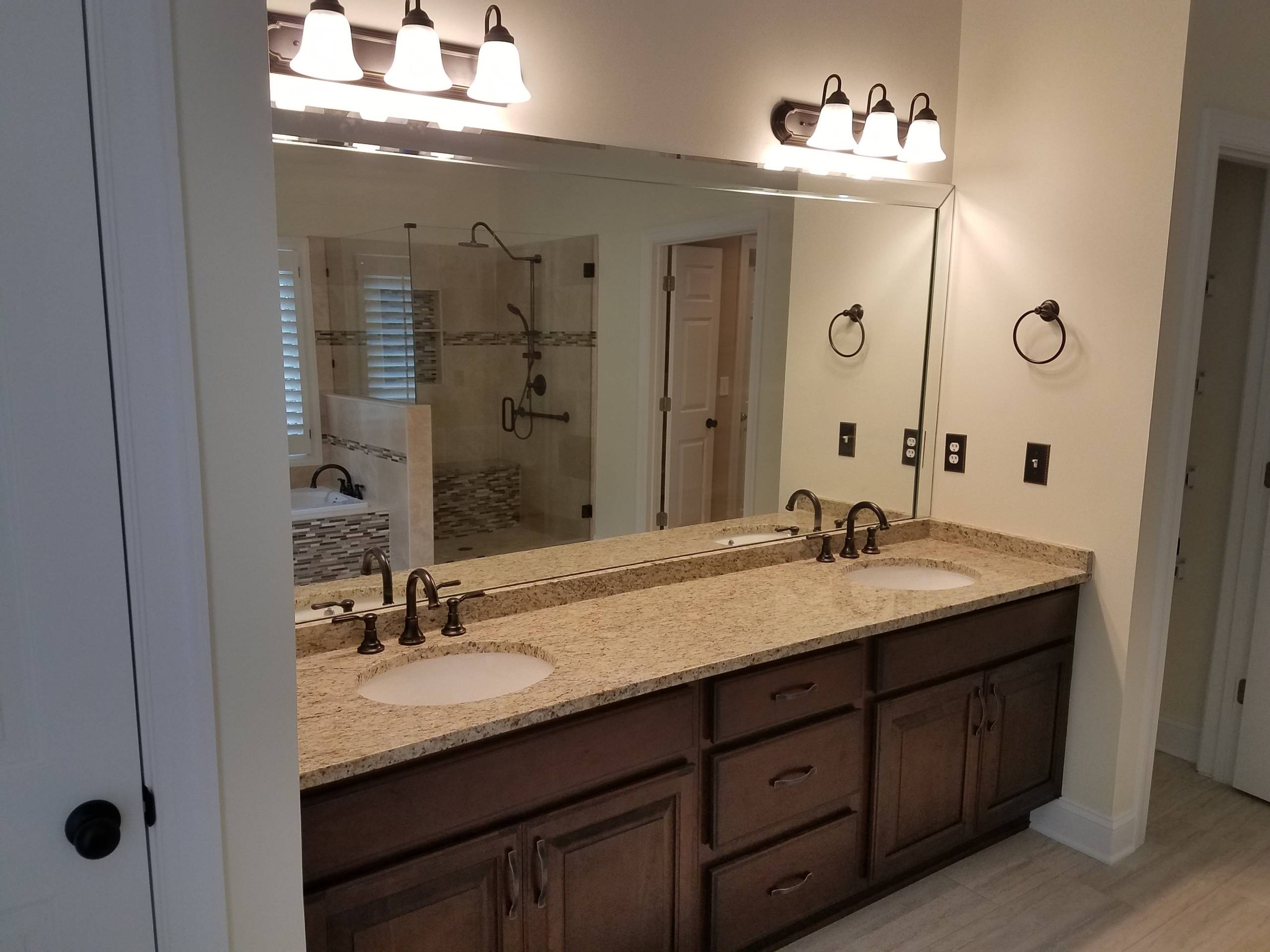 Black Bathroom Storage Cabinets - Kemper Cabinetry