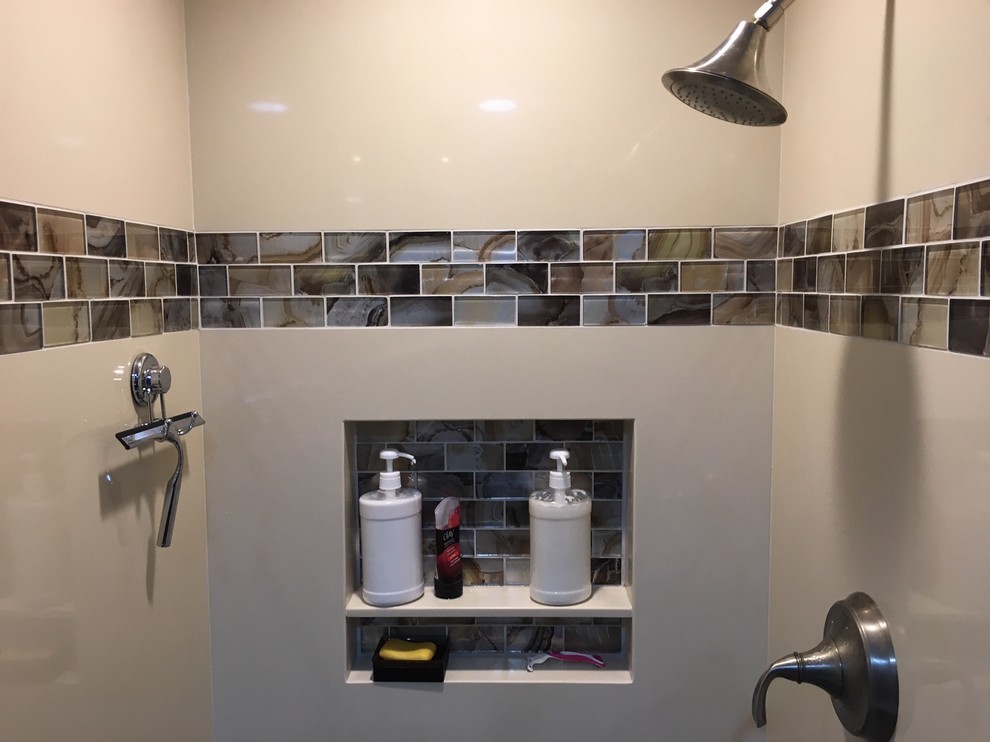 "Sandstorm Beige" Piedrafina Shower Walls - Bathroom - Seattle - by ...