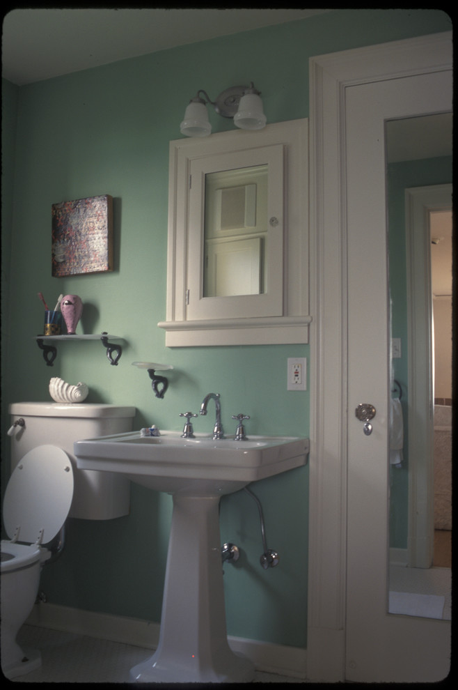 Bathroom Repaint Traditional Bathroom Seattle by Shearer