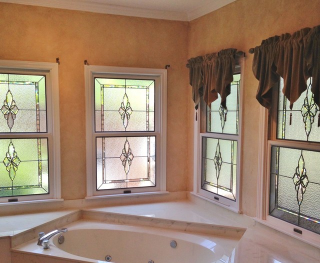 Bathroom Stained Glass Windows Traditional Bathroom Salt Lake