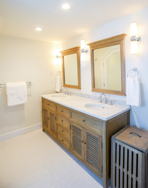 Bathroom Vanity Beach Style Bathroom Philadelphia by Halliday