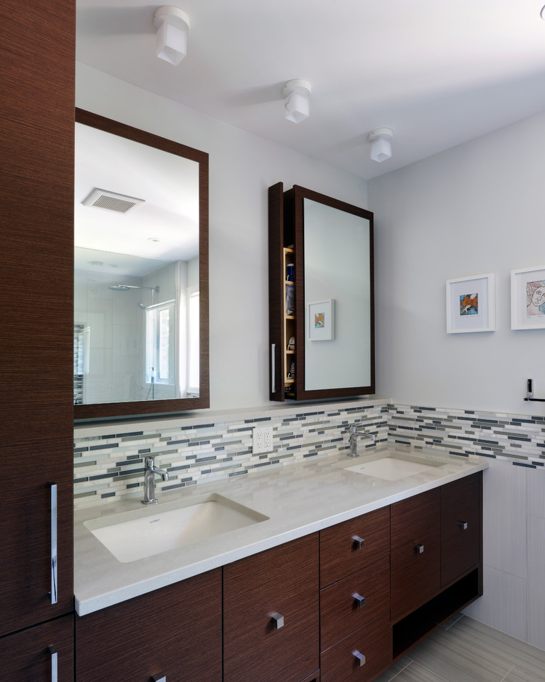 Bathroom vanity Contemporary Bathroom Ottawa by Southam Design