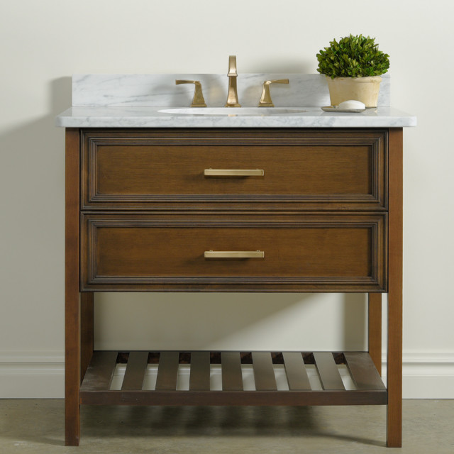 Bathroom Vanity Contemporain Salle de Bain New York par Your