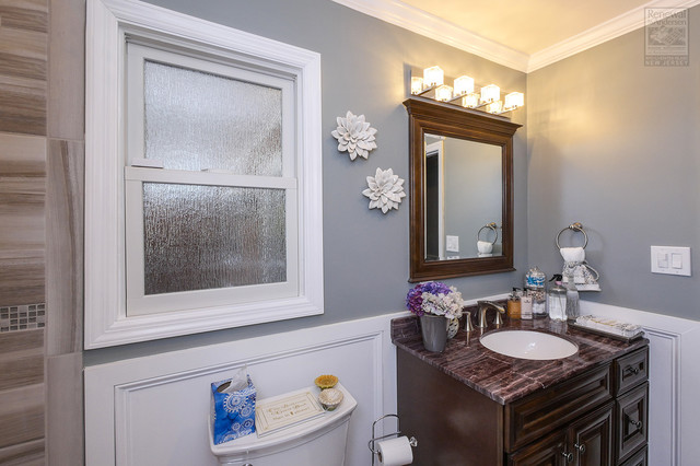 Bathroom Windows with Obscured Privacy Glass - Bathroom - New York - by ...