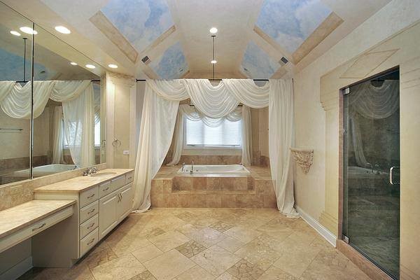 Exemple d'une salle de bain victorienne.
