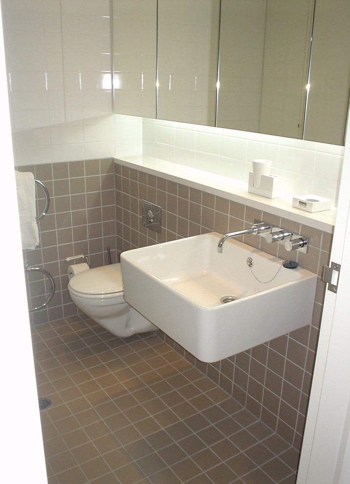 シドニーにある高級な中くらいなコンテンポラリースタイルのおしゃれな浴室の写真