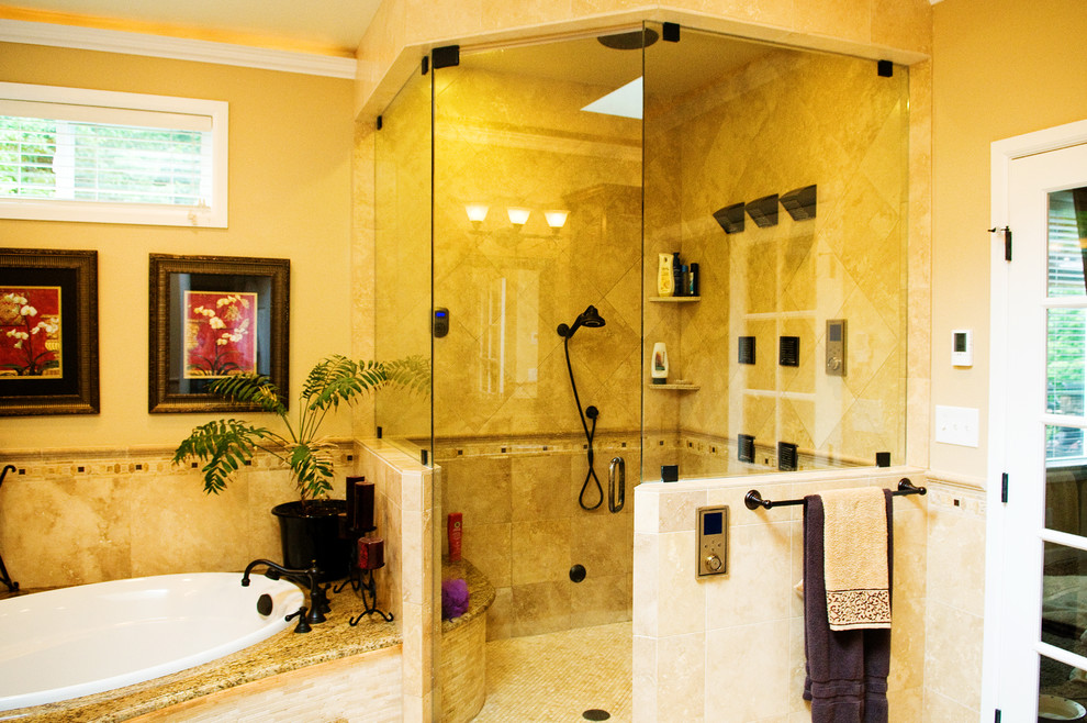 Bathrooms Traditional Bathroom Seattle by McCarthy Custom Homes