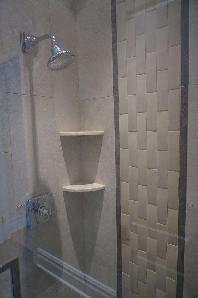 Bathrooms Transitional Bathroom New York by Portico Tile