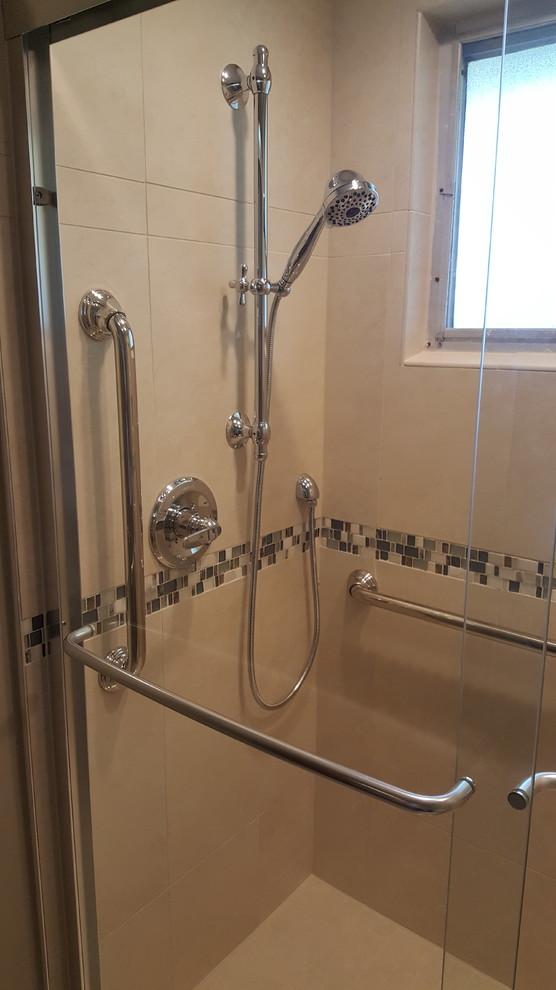 Bathrooms Transitional Bathroom New York by Tile Designs of New