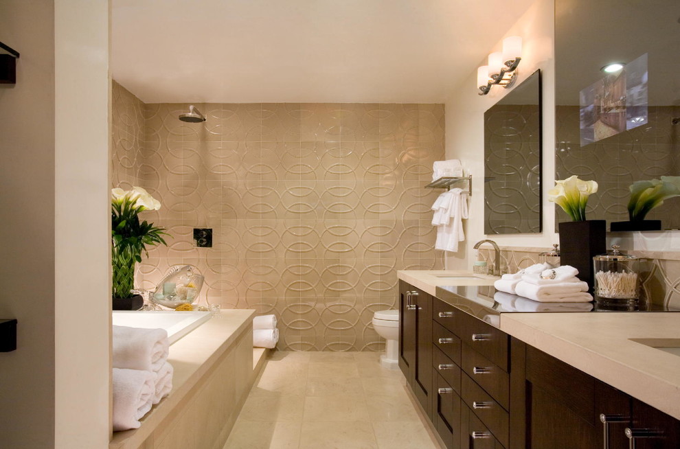 Bathrooms Contemporary Bathroom Orange County by WAM Interior