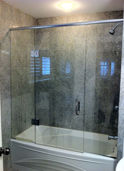 Bathtub Glass Enclosures - Transitional - Bathroom - Toronto - by ...