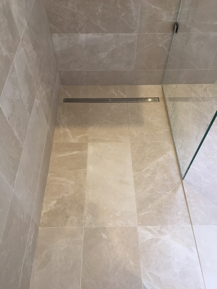 Battersea Wetroom Refit Modern Bathroom London by TC Wetrooms