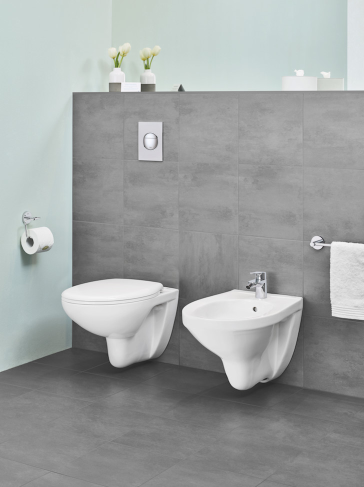 Bau Ceramics, WC & bidet - Contemporary - Bathroom - London - by GROHE UK |  Houzz