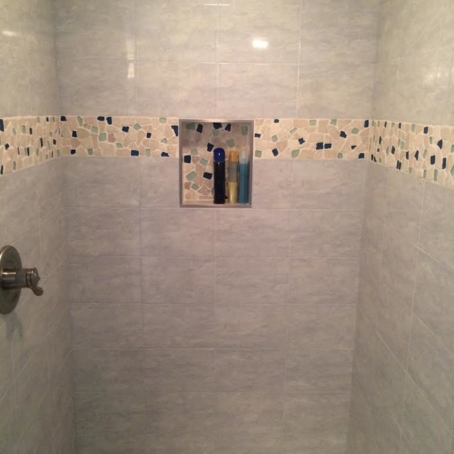 Beach Glass Beach Style Bathroom Charleston by Connolly's Bath