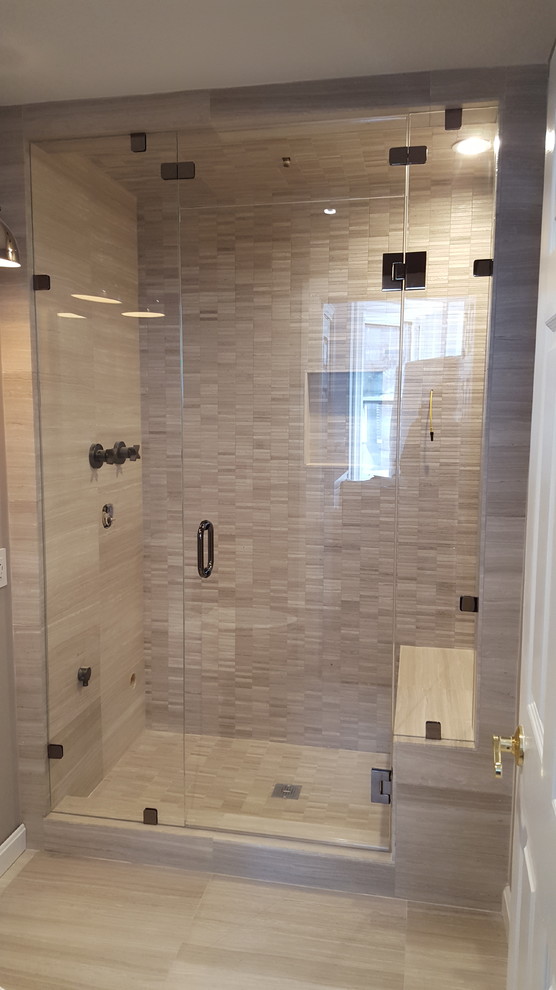 Beacon St Boston Modern Bathroom Boston by Jam Shower Doors Houzz