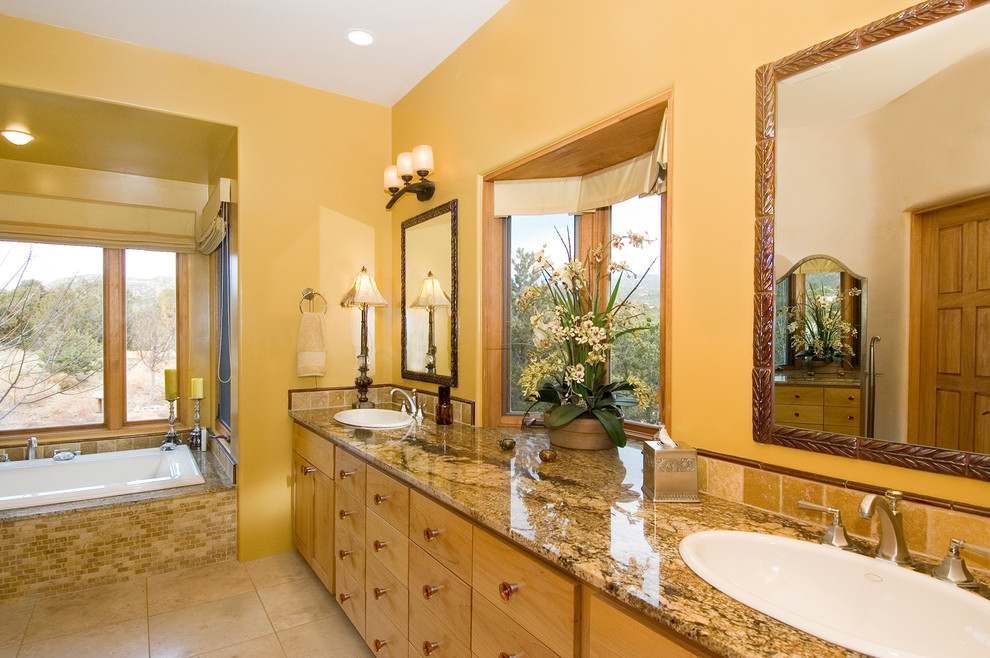 Inspiration for a timeless bathroom remodel in Albuquerque