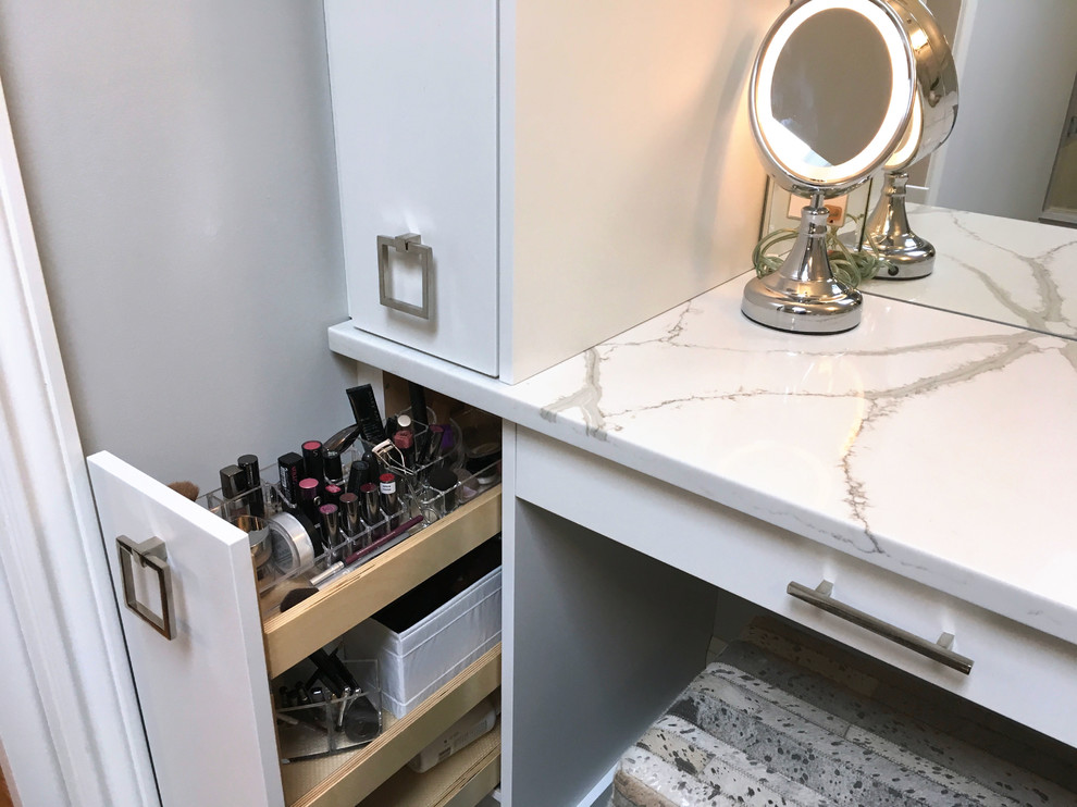 Beautiful Floating Vanity with Makeup area Bathroom Other by