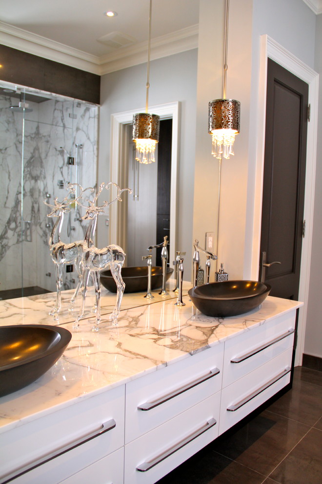 Beautiful High End Barrie Home Contemporary Bathroom Toronto by Absolute Inc